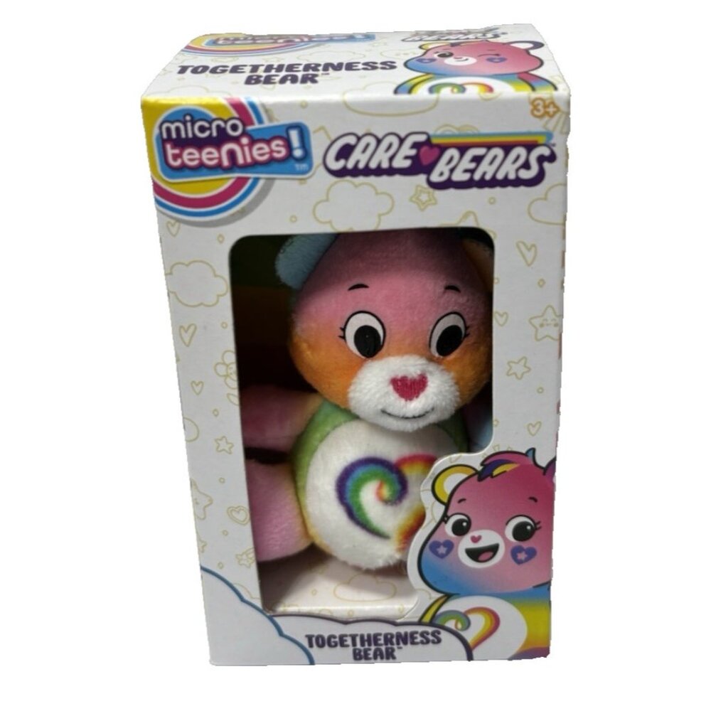 Care Bears Micro Plush Togetherness Bear Mini Stuffed Toy Collectible 4" Cute